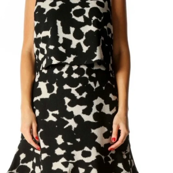 Banana Republic Women’s Layered Flounce Hem A-Line Dress - Picture 5 of 7